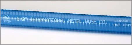 International Sealskin™ Computer Blue Liquid-Tight Extra Flexible Metallic Conduit (UL Listed CSA Certified, Type CBLT)