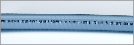 International Sealskin™ Non-Metallic Liquid-Tight Conduit (UL Listed CSA Certified, Type NMUA) 
